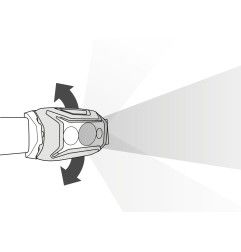 Petzl ACTIK® naglavna lampa | siva | 450lm
