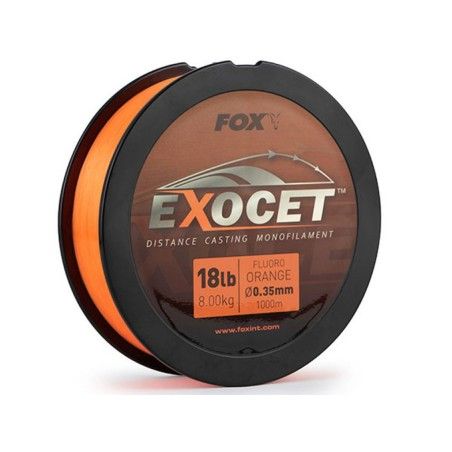 Fox Exocet Fluoro Orange Mono najlon | 1000m