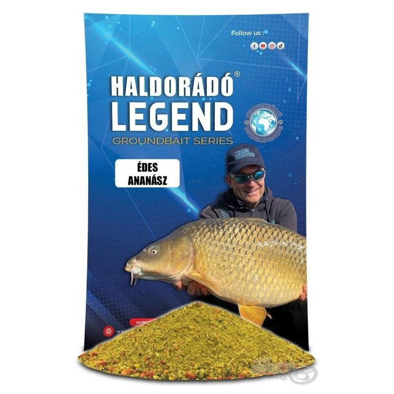 Haldorado Legend Groundbait hrana | spicy krill