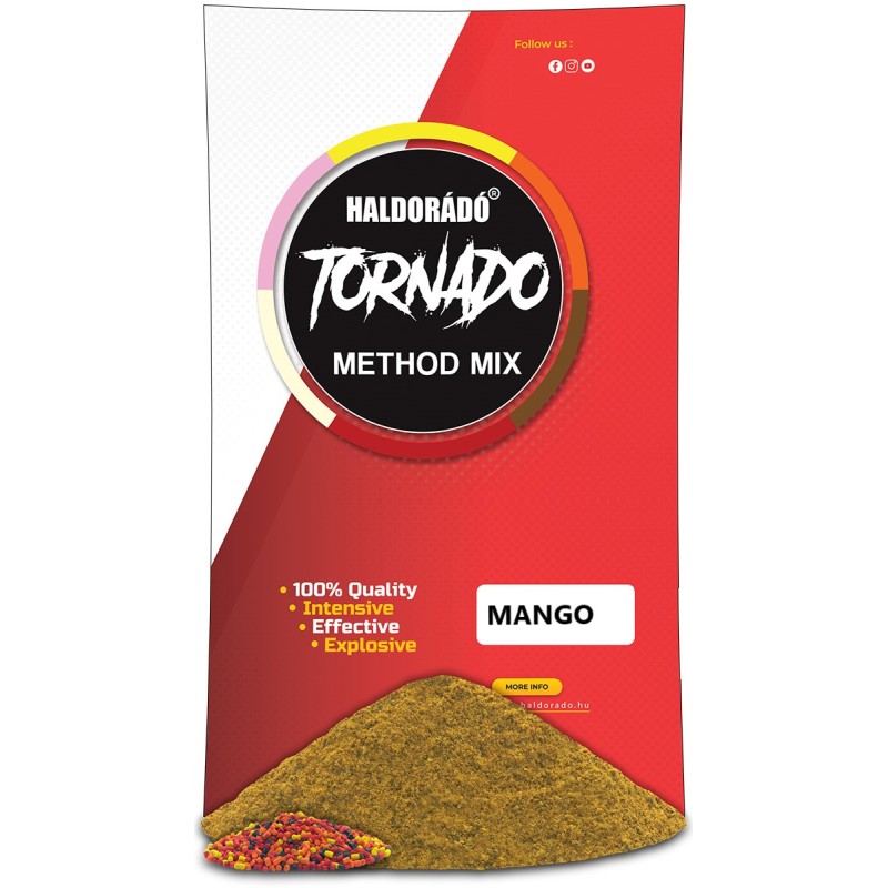 HALDORADO Tornado Method MIX hrana | 500g | mango