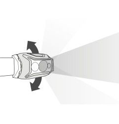 Petzl ACTIK® CORE naglavna lampa | sivo-crna | 600lm