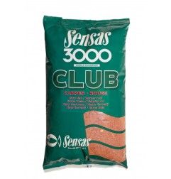 Sensas 3000 Club Carp & Big Fish Red hrana | 1kg