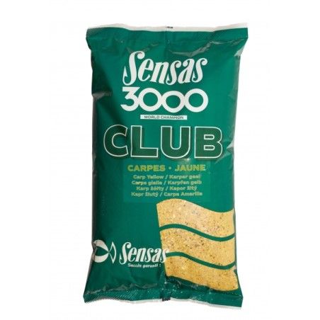 Sensas 3000 Club Carp & Big Fish Yellow hrana | 1kg