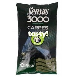 Sensas 3000 Carp Tasty hrana | 1kg | češnjak