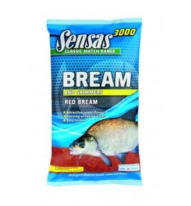 Sensas 3000 Super Bream Red hrana | 1kg