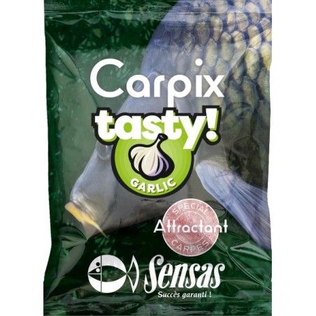 Sensas Carpix Tasty Garlic Powder aditiv | 300g