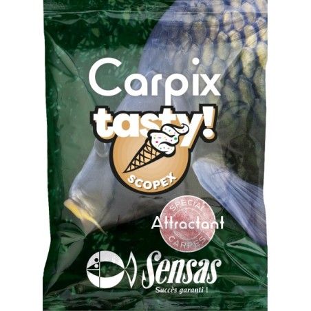 Sensas Carpix Tasty Scopex Powder aditiv | 300g