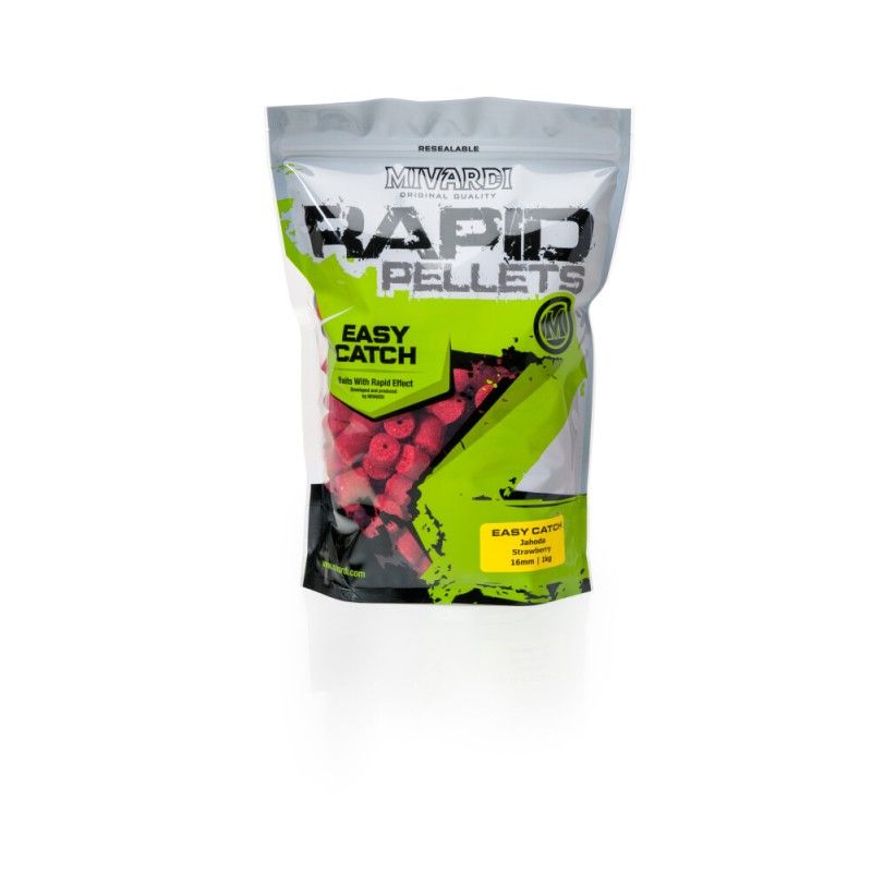 Mivardi Rapid pellets | 2.5kg | 4mm | Strawberry