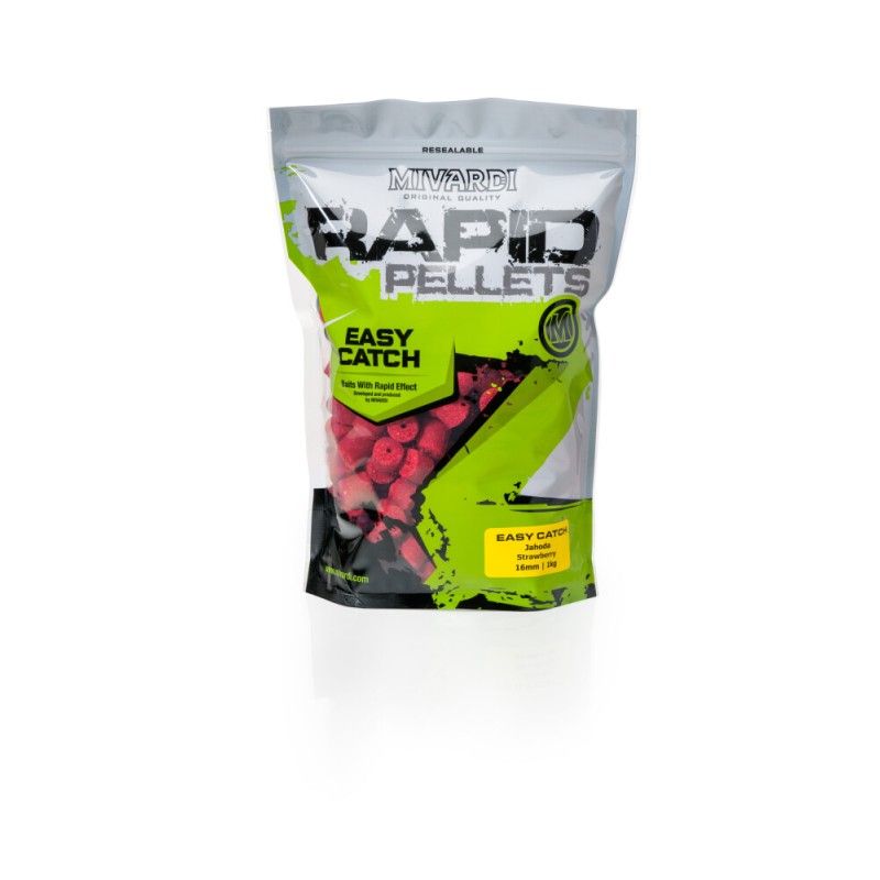 Mivardi Rapid pellets | 2.5kg | 8mm | Strawberry