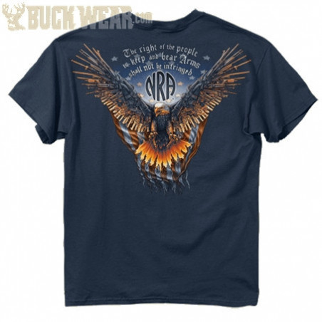 Buck Wear - Kratka majica s lovačkim motivom na poleđini - 0218