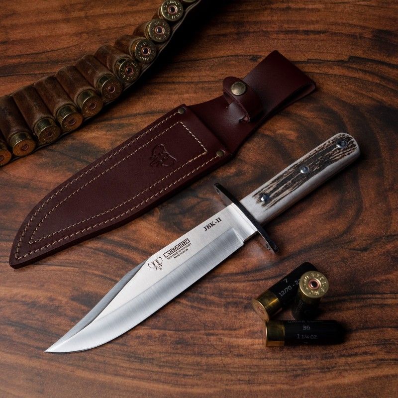 Cudeman JBK II lovački fiksni nož | jelenji rog | 33cm