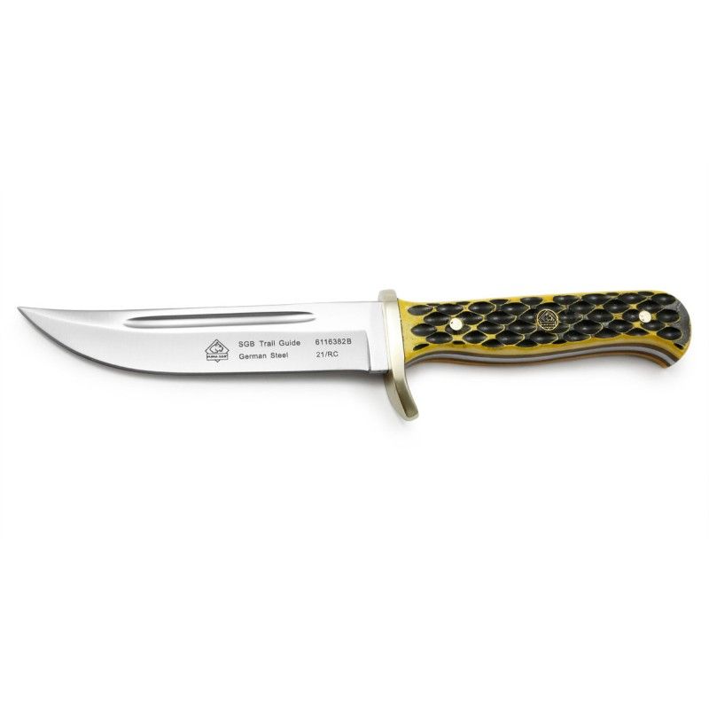 Puma SGB Trail Guide lovački fiksni nož | jigged bone | 23cm