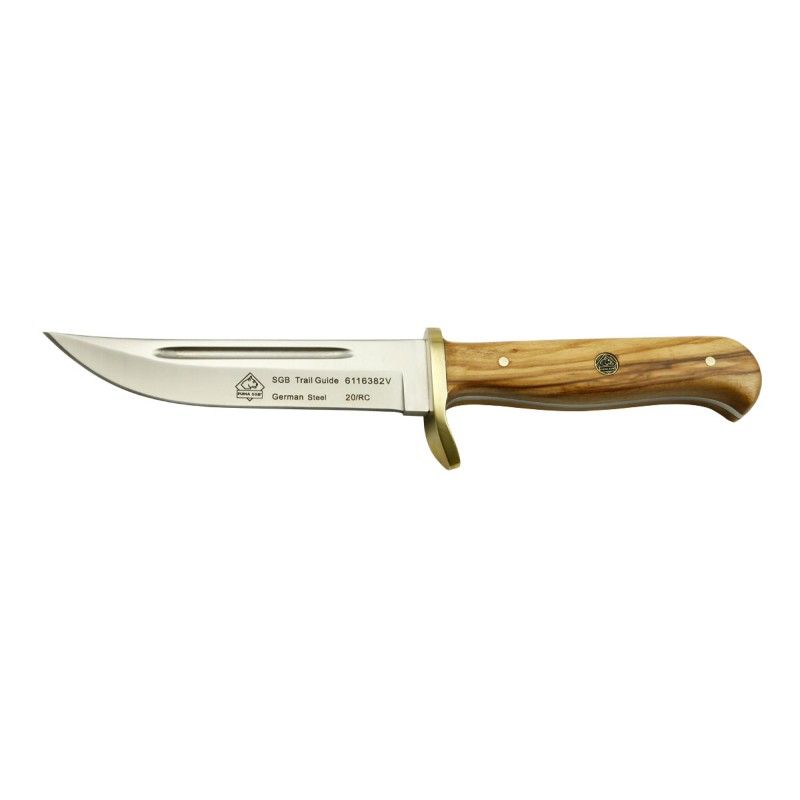 Puma SGB Trail Guide lovački fiksni nož | olive wood | 23cm Puma SGB Trail Guide lovački fiksni nož | olive wood | 23cm