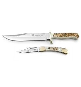 Puma SGB POM Commando stag set lovačkih noževa | 28cm + 19cm