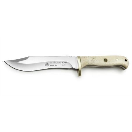 Puma SGB Buffalo Hunter lovački fiksni nož | smooth white bone | 25cm