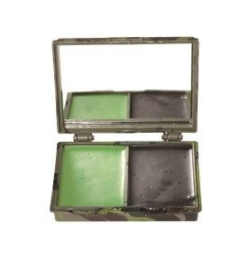 Mil-tec Boja za lice | green-black