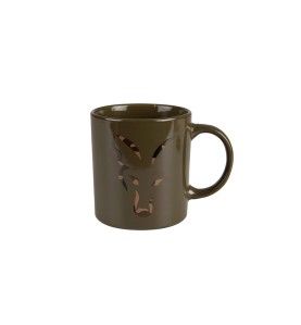 Fox Green & Camo keramička šalica | 350ml