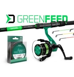 Delphin GreenFEED feeder set | štap + rola + najlon