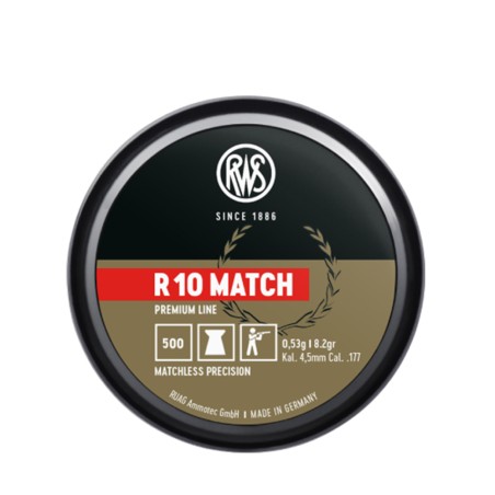 RWS R10 Match diabole | 4.5mm | 500 komada