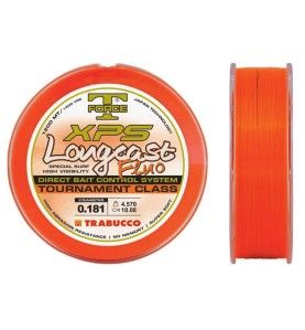 Trabucco XPS LONGCAST  najlon | 1200m | fluo orange