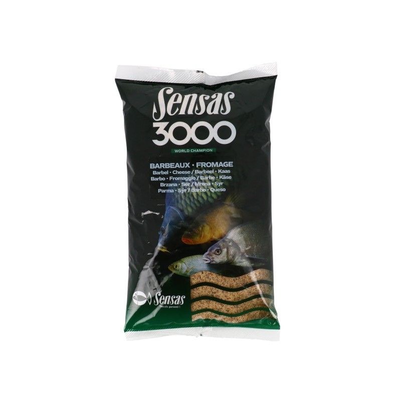 Sensas 3000 Barbel - Cheese hrana | 1kg