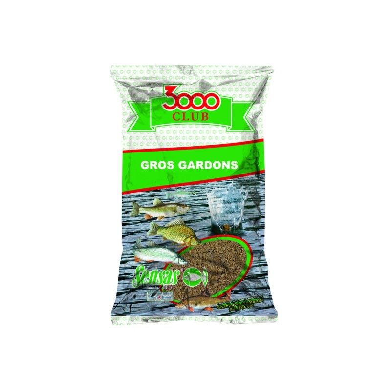 Sensas 3000 CLUB BIG ROACH hrana | 2.5kg