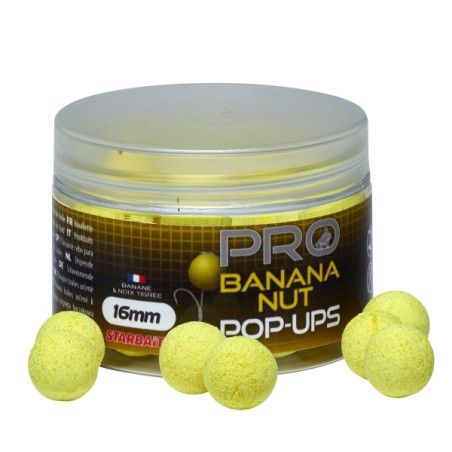 Starbaits PRO POP UP boile 16mm | banana nut | 50g