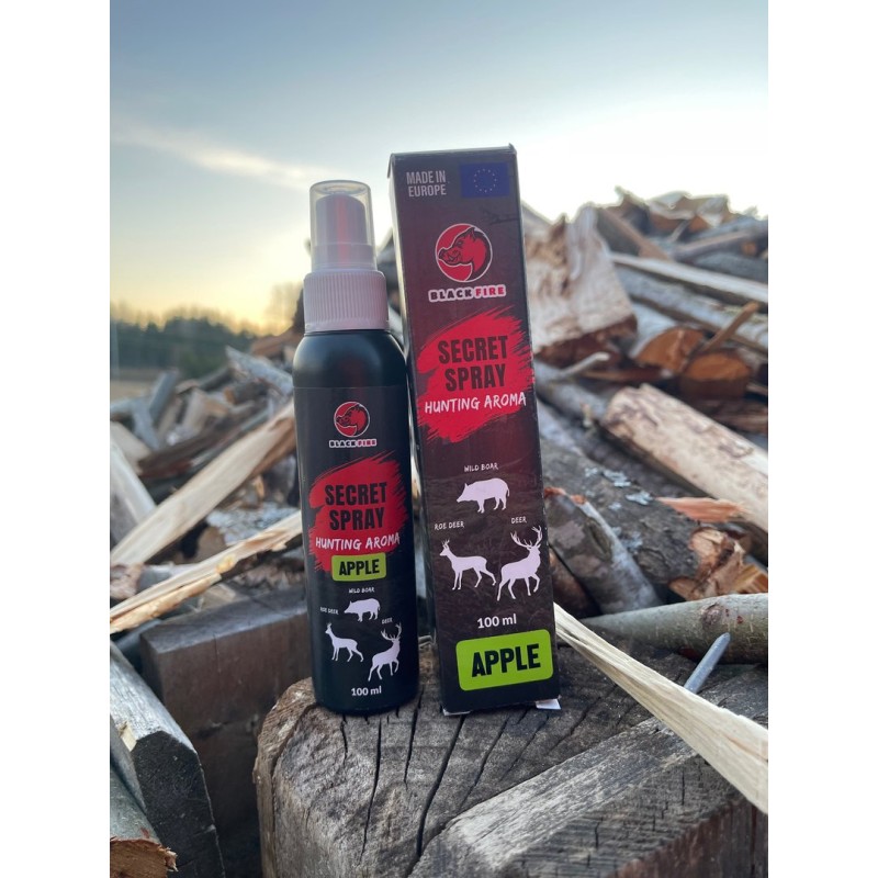Black Fire Secret Spray primama za divljač | 100ml | aroma jabuka