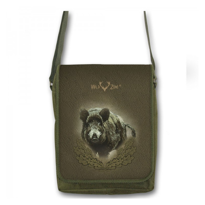 WildZone Torbica na rame | motiv vepar green