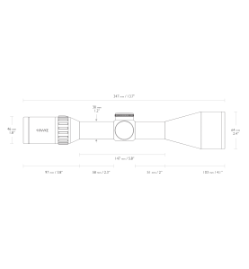 Hawke Endurance 30 WA 3-12x56 optički ciljnik | LR Dot 8x Reticle