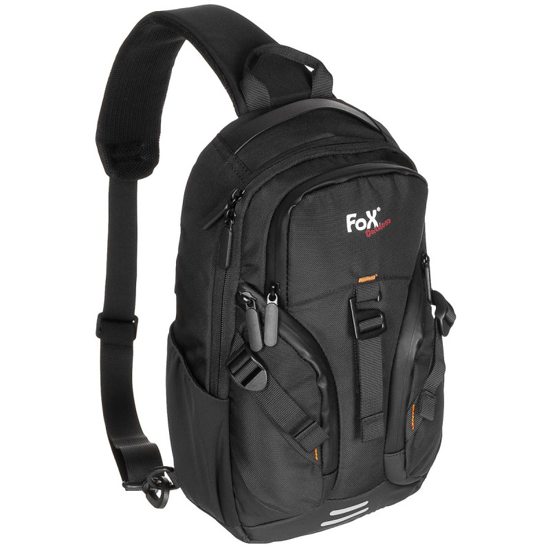 Fox Outdoor Travel sling ruksak | crni | 7 litara Fox Outdoor Travel sling ruksak | crni | 7 litara