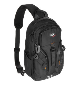 Fox Outdoor Travel sling ruksak | crni | 7 litara