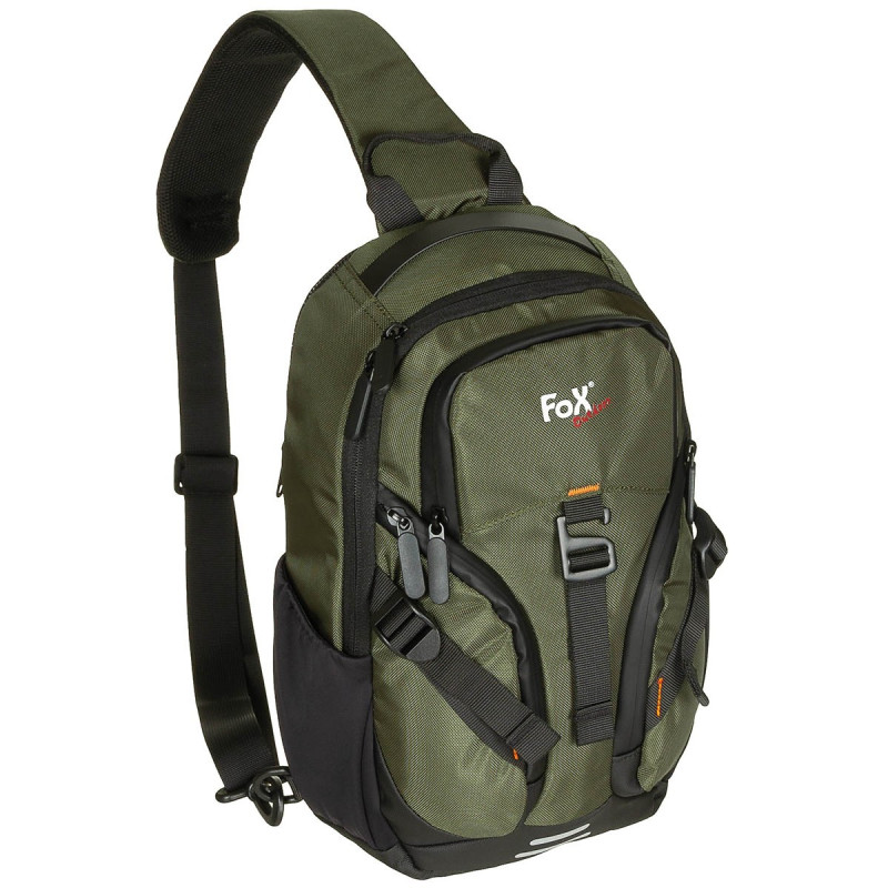 Fox Outdoor Travel sling ruksak | zeleni | 7 litara Fox Outdoor Travel sling ruksak | zeleni | 7 litara