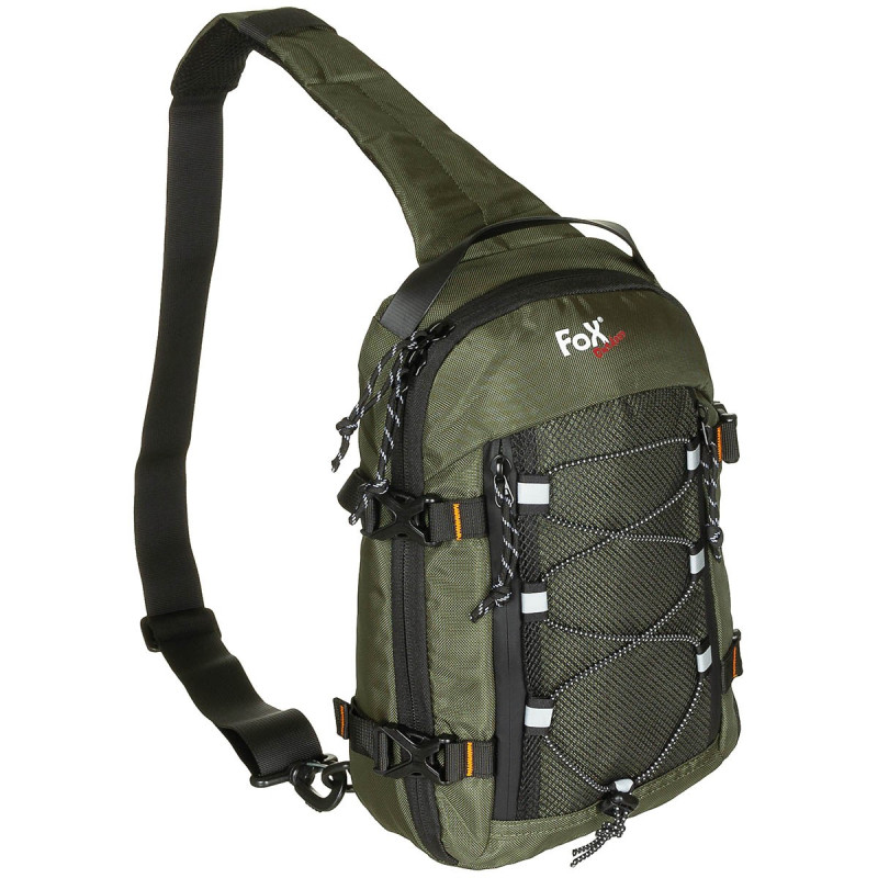 Fox Outdoor Travel compact sling ruksak | zeleni | 5 litara Fox Outdoor Travel compact sling ruksak | zeleni | 5 litara