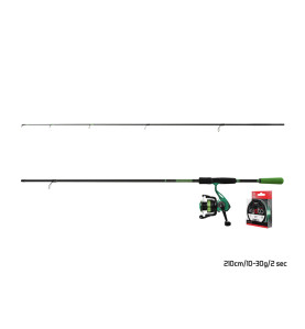Delphin GreenSPIN set 2.10m | štap + rola + najlon
