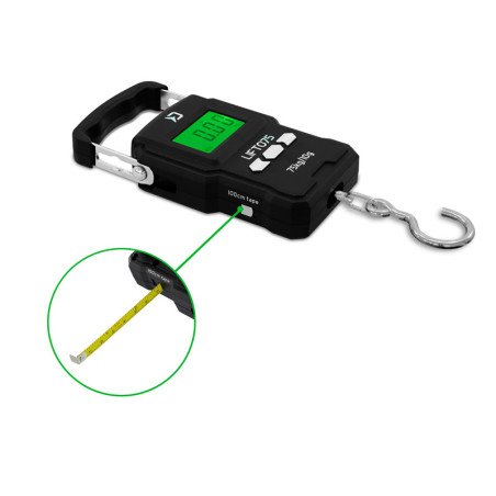 Delphin LIFTO 75 USB digitalna vaga + metar | do 75kg
