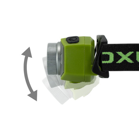 Delphin OXUS ZOOM  LED naglavna lampa | 300lm