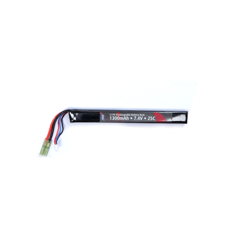 ASG LI-PO airsoft baterija | 7.4V | 1300mAh