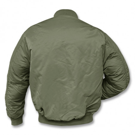 Mil-tec US MA1 Flight Basic  zelena jakna