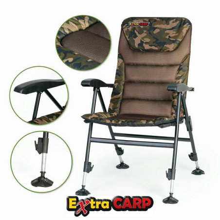 Extra Carp EXC MAXI stolica za ribolov | do 110kg