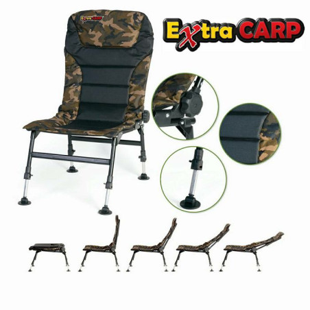 Extra Carp EXC COMFORT stolica za ribolov | do 110kg