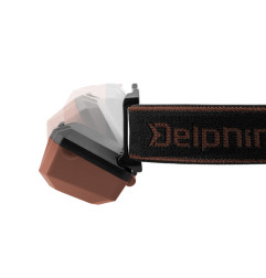 Delphin RGW PRO UC naglavna svjetiljka | 3 boje + senzor
