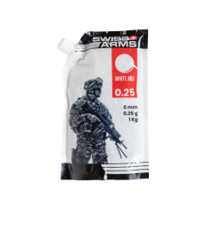 Swiss Arms airsoft kuglice | 0.25g | 1kg