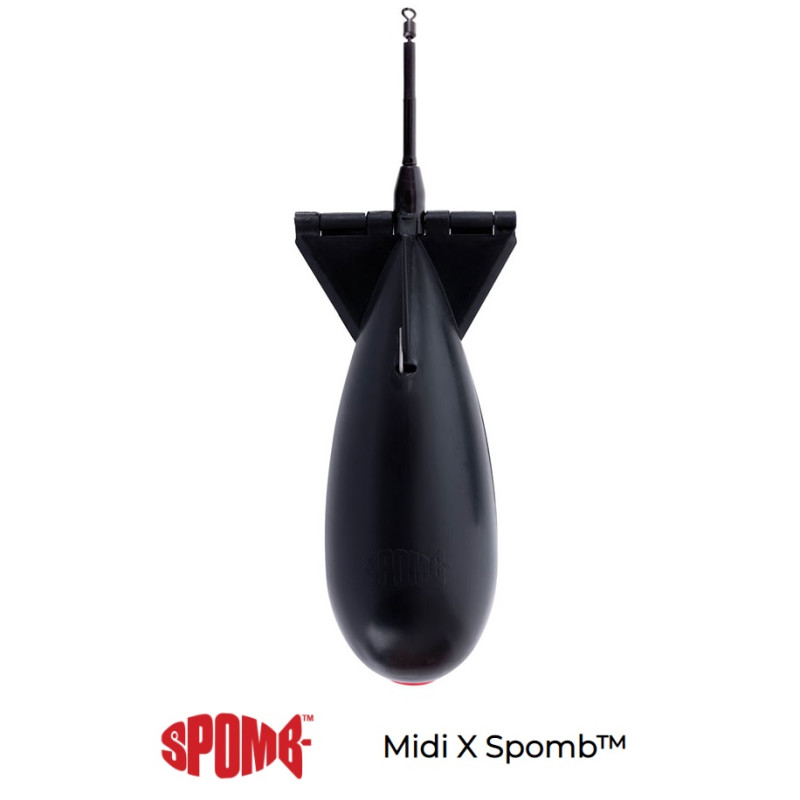 Spomb Midi X raketa za hranjenje | crna