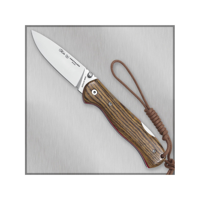 Miguel Nieto CENTAURO lovački preklopni nož | bocote drvo | 18.5cm