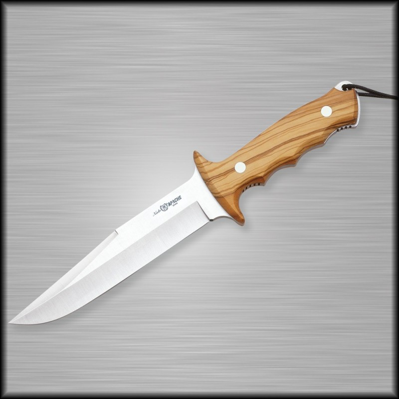 Miguel Nieto APACHE lovački fiksni nož | maslina | 31cm Miguel Nieto APACHE lovački fiksni nož | maslina | 31cm