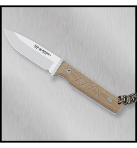 Miguel Nieto MUSTANG + 6512 lovački fiksni nož | micarta | 23cm