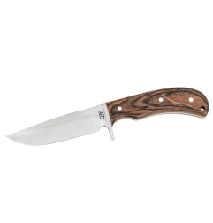 CJH lovački fiksni nož | pakka drvo | 22cm