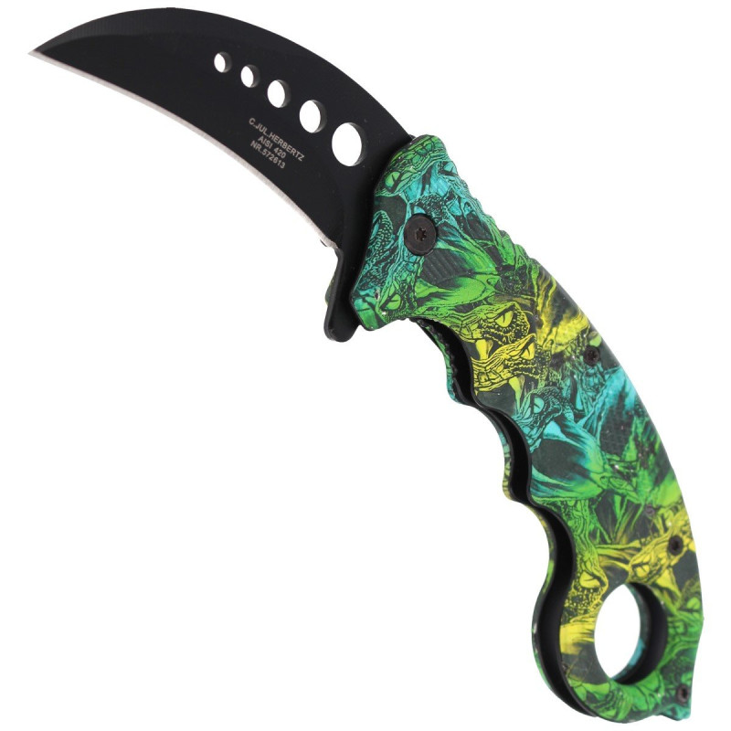 CJH Karambit ART000139 preklopni nož | polimer | 20cm