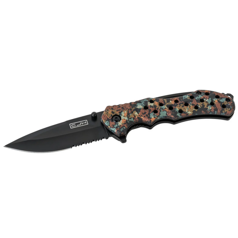 CJH military CAMO preklopni nož | ABS | 20.5cm CJH military CAMO preklopni nož | ABS | 20.5cm